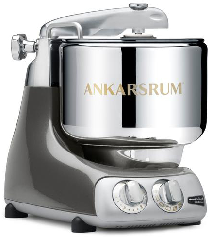 מיקסר מקצועי 7 ליטר 1500W דגם AKM 6230 מבית Ankarsrum - צבע שחור כרום
