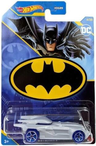 מכונית גיבורי על Hot Wheels DC - באטמוביל אפור