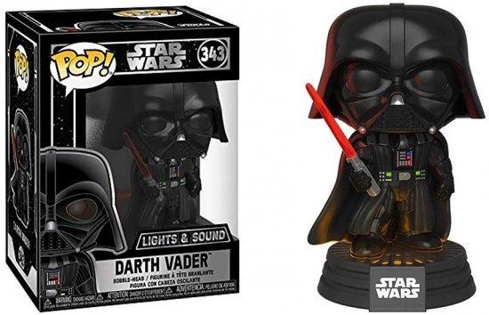 מלחמת הכוכבים: דארת' ויידר עם אורות וצלילים !Funko POP