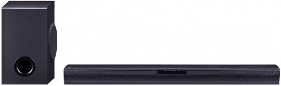 מקרן קול 2.1 ערוצים בעוצמת 160W עם סאבוופר LG SQC1