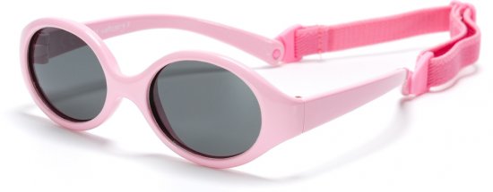 משקפי שמש לתינוקות בגילאי 0-24 חודשים דגם Baby Adventure מבית Kiddus - צבע ורוד פסטל