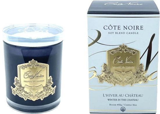 נר ריחני גדול 450 גרם Cote Noire Winter in The Chateau