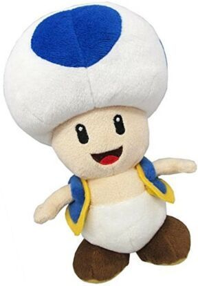 סופר מריו - בובה רכה טואד 20 ס''מ מבית Little Buddy