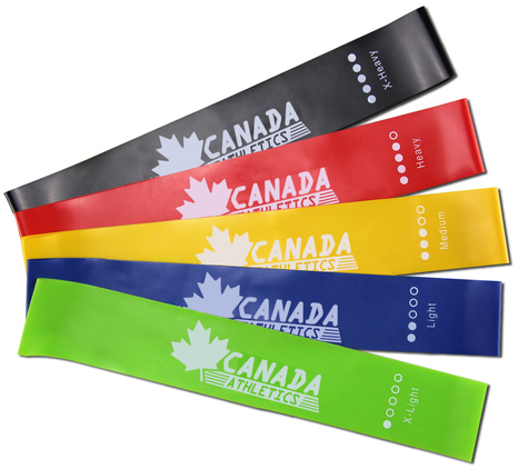 סט 5 רצועות התנגדות מבית Canada Athletics