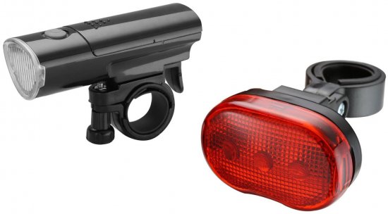 סט פנסים (קדמי ואחורי) גוף פלסטיק מבית RL