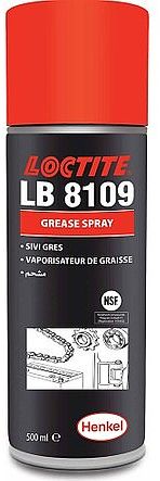 ספריי שימון  גריז 500 מ''ל Loctite 8109 מאושר NSF