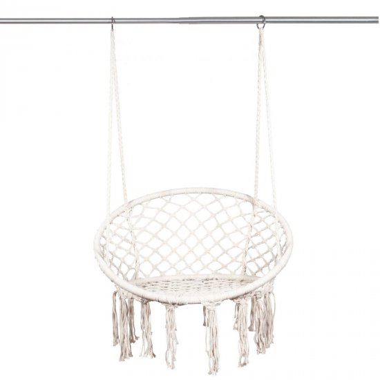 ערסל ישיבה מקרמה 100% כותנה Bpower צבע שמנת