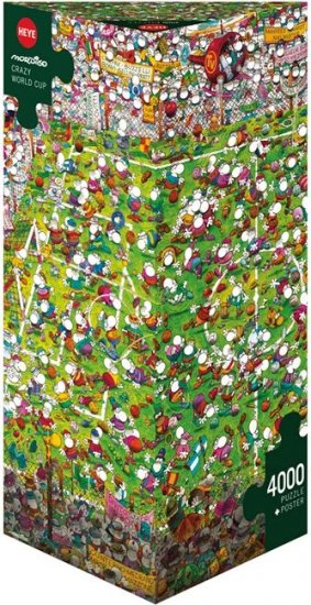 פאזל 4000 חלקים מבית Heye - מונדיאל מטורף