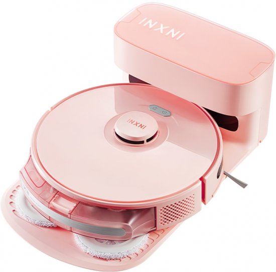 שואב אבק רובוטי שוטף Inxni X3 - צבע ורוד - שנה אחריות על ידי קריסטלינו