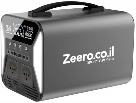 תחנת כוח ניידת 1000W דגם PRO מבית Zeero