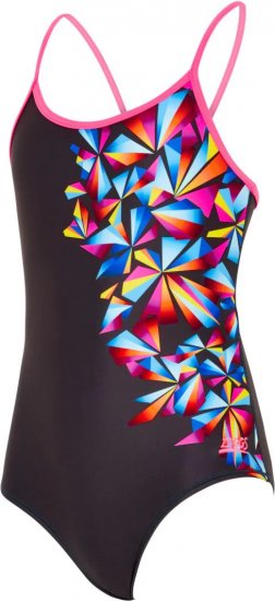 בגד ים שלם גב פתוח לילדות מידה 28 ZOGGS Gem Sprintback