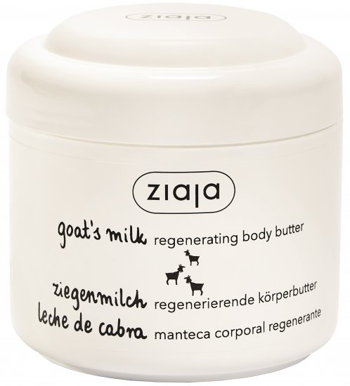 חמאת גוף משקמת מחלב עיזים Ziaja - נפח 75 מ''ל