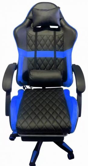 כיסא גיימרים ''מולטי גיימר'' מבית Multi Garden - צבע כחול