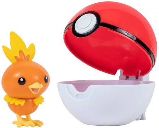 מארז פוקימון טורצ'יק ופוקדור מבית Jazwares