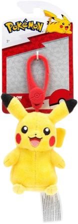 מחזיק מפתחות פוקימון בובה רכה מבית Jazwares - פיקאצ׳ו