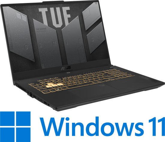 מחשב נייד Asus TUF Gaming F17 (2023) FX707VU4-HX055W - צבע Jaeger Gray