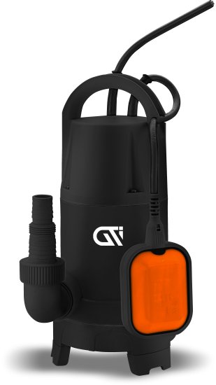 משאבה טבולה רב שימושית למים נקיים/דלוחים 13000 ליטר 750W מבית GTI