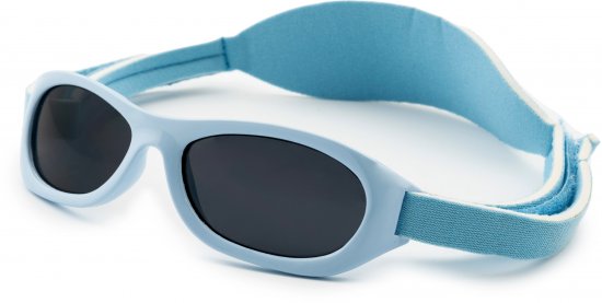 משקפי שמש לתינוקות בגילאי 0-24 חודשים דגם Baby Classic מבית Kiddus - צבע תכלת