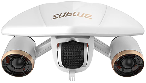 סקוטר צלילה Sublue WhiteShark MixPro - עם סוללת 122Wh - לבן/זהב