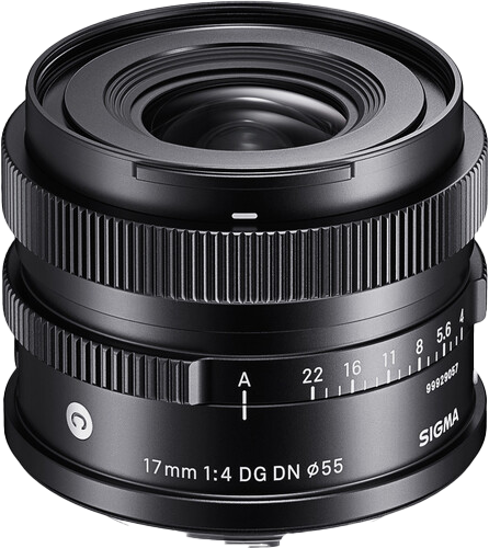 עדשת SIGMA 17mm F4 DG DN Contemporary למצלמות Panasonic L-mount