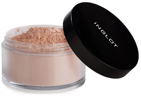 פודרה בתפזורת המקבעת את האיפור לאורך זמן Inglot בגוון 04 - במשקל 23 גרם
