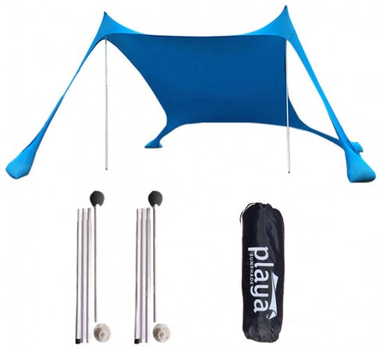 ציליית חוף 1.5x2 מטר Playa Europe - צבע תכלת