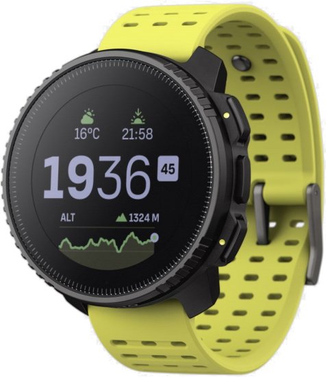 שעון מולטי ספורט חכם Suunto Vertical - צבע Black Lime