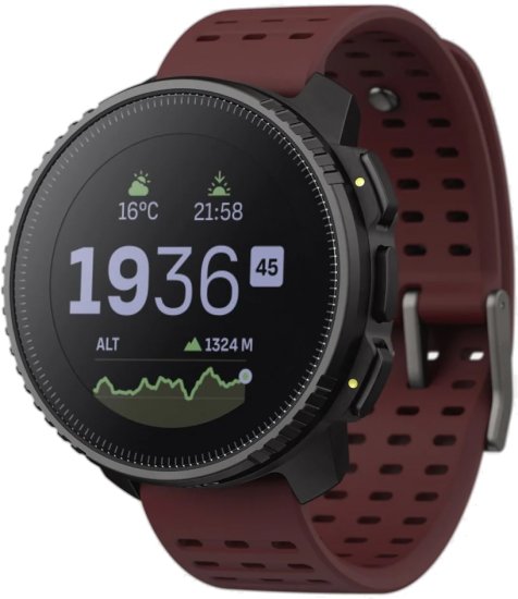 שעון מולטי ספורט חכם Suunto Vertical - צבע Black Ruby