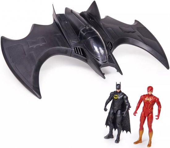 באטווינג באטמן והפלאש 10 ס''מ Spin Master DC Comics
