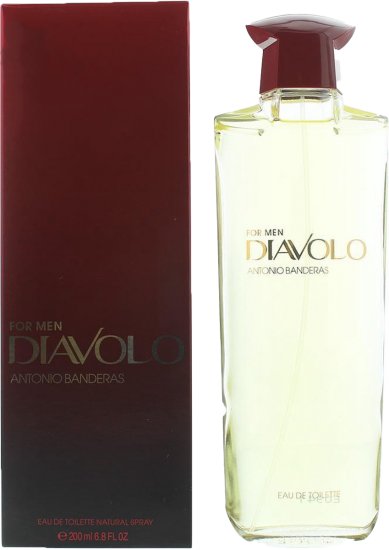בושם לגבר 200 מ''ל Antonio Banderas Diavolo  או דה טואלט E.D.T