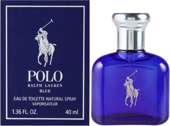 בושם לגבר 40 מ''ל Ralph Lauren Polo Blue או דה טואלט E.D.T