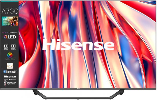 טלויזיה חכמה Hisense 58'' 4K QLED TV 58A7GQ