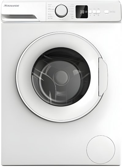 מכונת כביסה פתח חזית 9 ק''ג 1000 סל''ד Normande KL-999 - צבע לבן