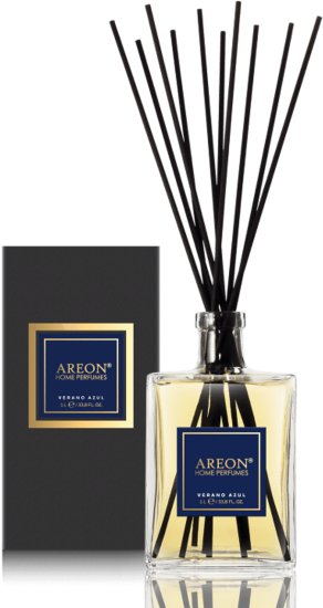 מפיץ ריח דגם Home Perfume Premium בניחוח Verano Azul מבית areon - נפח 1 ליטר