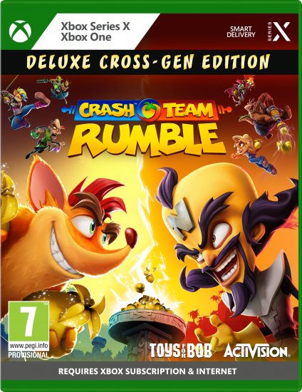 משחק Crash Team Rumble ל-XBOX ONE/SERIES S-X - גרסת Deluxe