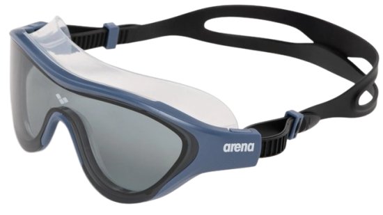 משקפי שחייה למבוגרים Arena The One Mask Adult - בצבע שחור וכחול
