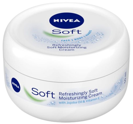 קרם לחות רב שימושי Nivea Soft - נפח 300 מ''ל