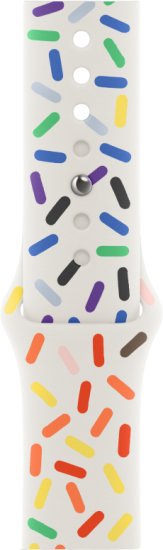 רצועת Sport Band לשעון Apple Watch 45mm צבע Pride Edition - מידה M / L