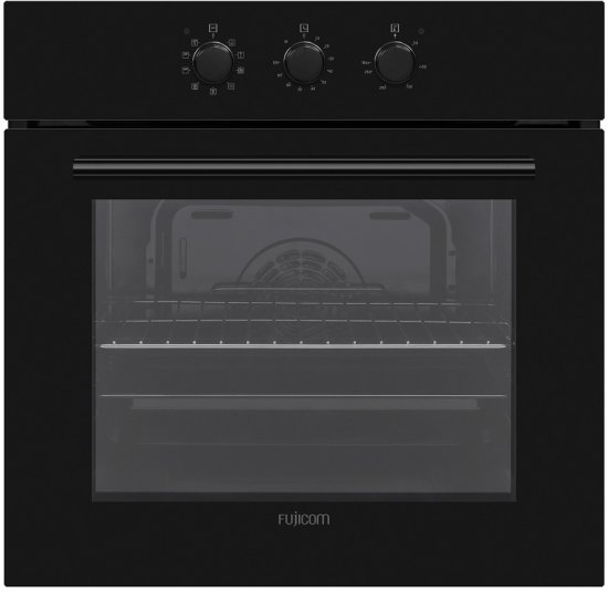 תנור אפייה מכני בנוי 65 ליטר 9 תוכניות Fujicom FJ-BO930 - צבע שחור