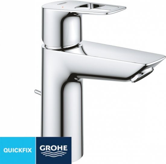 ברז קבוע לכיור עם ידית GROHE דגם Start Loop גודל M - צבע כרום