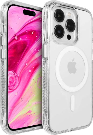 כיסוי ל-iPhone 14 Pro דגם Crystal Matter X Magsafe מבית LAUT - צבע קריסטל