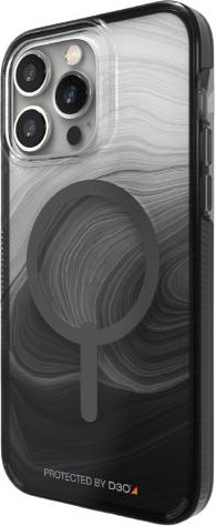 כיסוי ל-iPhone 14 Pro דגם Gear4 Milan Snap מבית ZAGG - צבע שחור ואפור