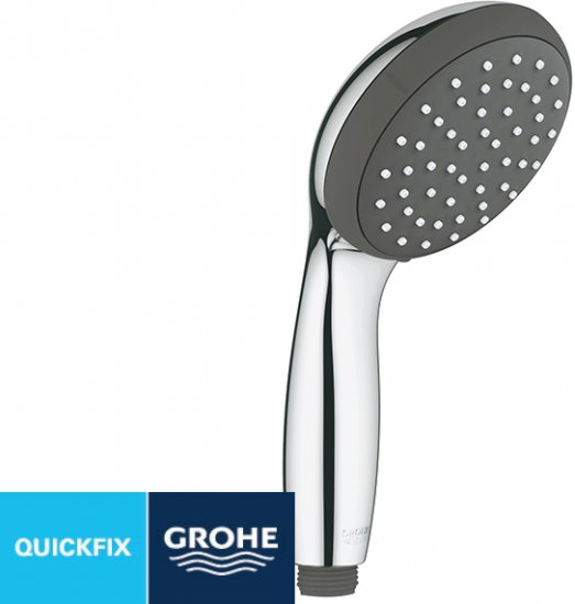 מזלף מצב אחד דגם Vitalio Start 100 מבית GROHE - צבע כרום