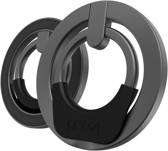 מחזיק טבעת לטלפון Magsafe דגם Gear4 Ring Snap 360 מבית ZAGG  - בצבע שחור