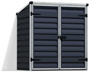 מחסן דגם Voyager בגודל 139.2x90 ס''מ מבית Palram - צבע אפור כהה