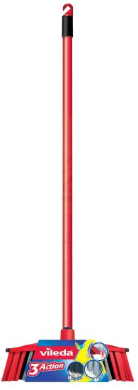 מטאטא רצפה 3 פעולות+מוט Vileda יעקבי