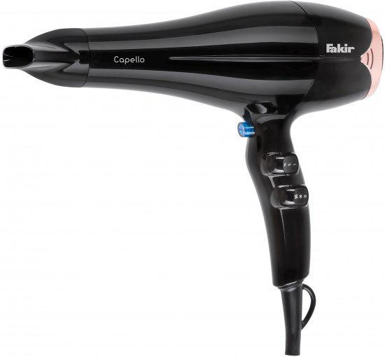 מייבש שיער מקצועי Fakir Capello 2200W - צבע שחור