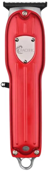 מכונת תספורת נטענת חשמלית C2 מסדרת Pacific COLOR - צבע אדום