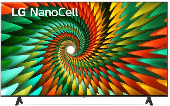 מסך טלוויזיה חכמה LG NanoCell NANO77  - בגודל 55 אינץ' ברזולוציית 4K דגם: 55NANO776RA