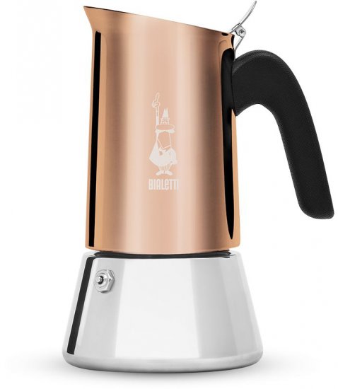מקינטה ל-4 כוסות קפה Bialetti New Venus - צבע ברונזה